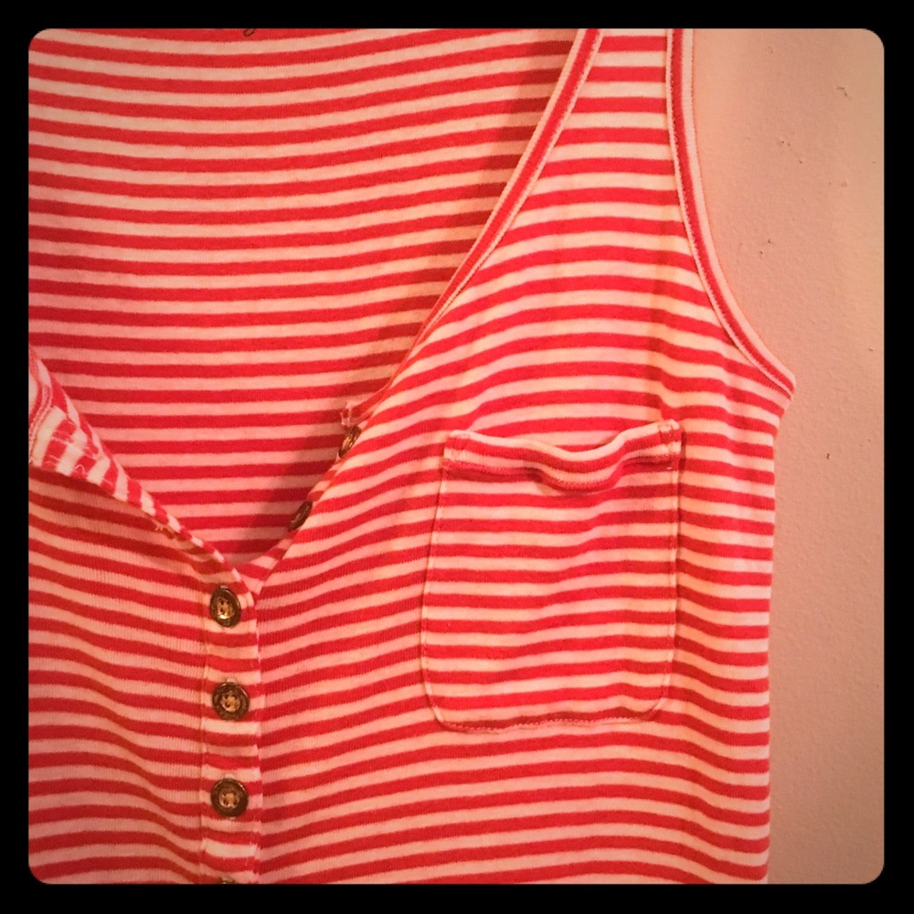 j Crew striped tank